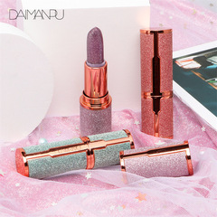Daimanpu Starry Sky Sparkling Jelly Lipstick Warm Sensitivity Color Changing Cute Pink Girl Student Makeup Moisturizing Lipstick