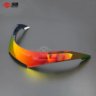 Dəbilqə (Kaska) aksesuarları Helmet Modified Tail Spoiler - k6-rear-wing-gold-red