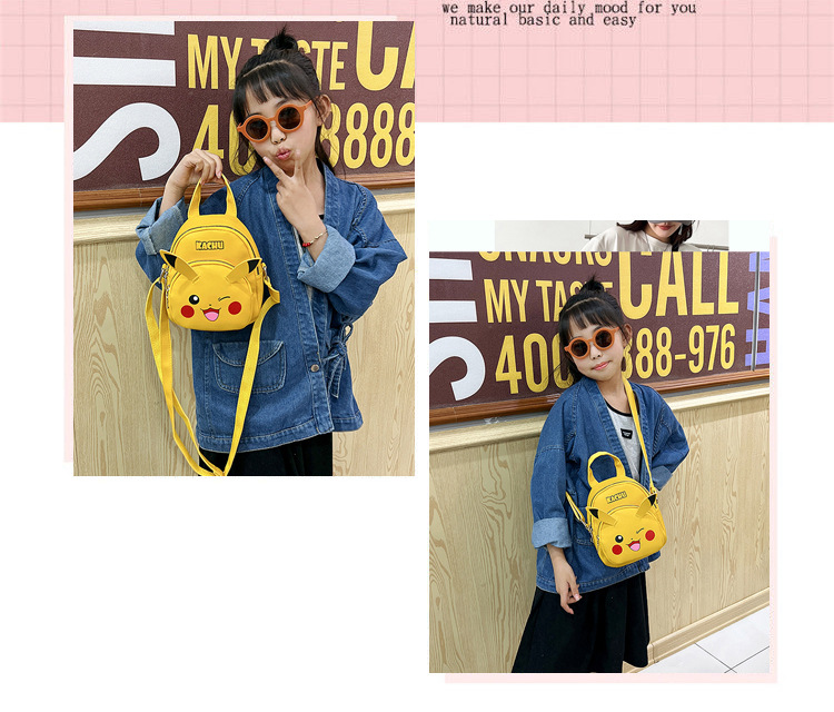 Cartoon cute children's single-shoulder small bag 2022 new style fashionable crossbody bag, stylish and casual accessory gift bag for girls details Picture
