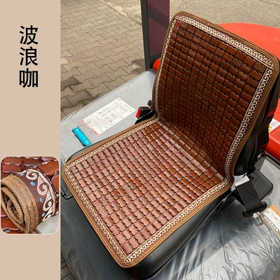 Cool pad – cushion breathable mahjong mat - wave-brown-one-piece-4080cm