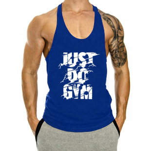 Fitness Sports Vest Spring and Summer Loose European and American Fashion Training Men's Basketball Sports T-shirt Loose Sleeveless Vest