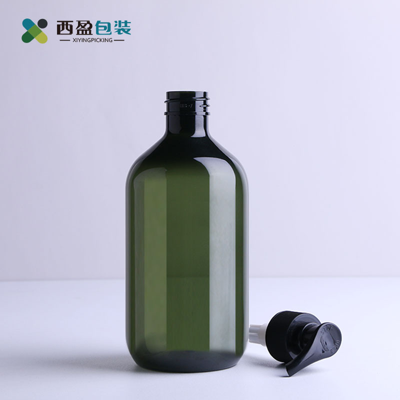 En stock: botellas de plástico de 500 ml para gel de ducha y champú, botellas de alta calidad, botellas dispensadoras de loción cosmética de 300 ml