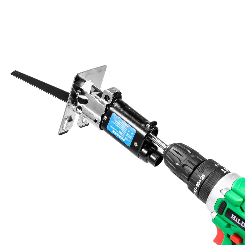 Taladro eléctrico sierra eléctrica modificada sierra eléctrica de vaivén sierra de sable doméstica taladro eléctrico modificado Sierra curva portátil corte de carpintería image 1