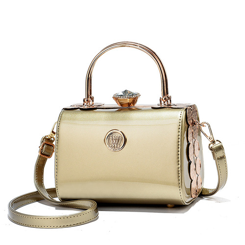 [Xiaoyu Bags] Wholesale  New Fashionable Bright Leather Handbags Women's Bags Shoulder Crossbody Bags