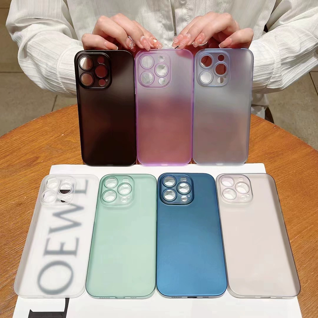 Чехол для телефона (Apple) iPhone 17/16/15 серия, ультра‑тонкий полипропилен, матовая защитная поверхность