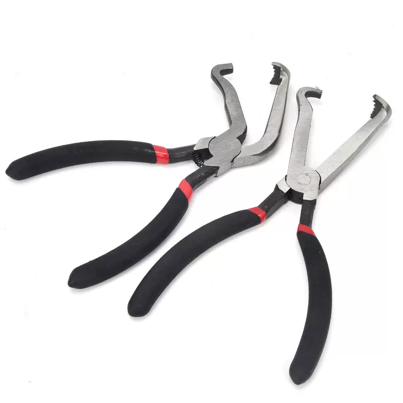 跨境热销断电钳直弯款多用钳子汽修线路切线弯头断线钳油管分离钳