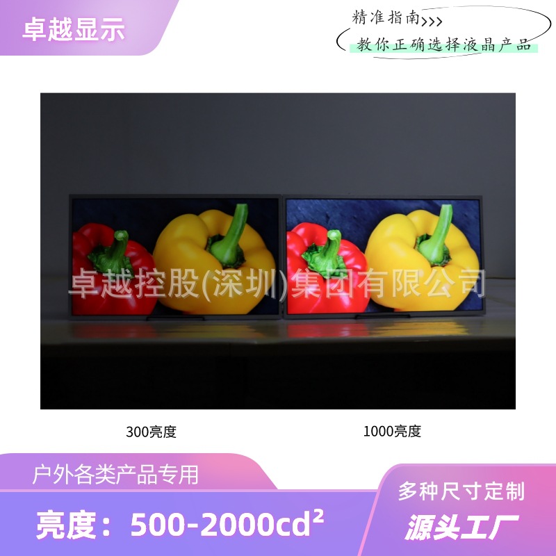 17寸液晶屏1280*1024模组/户外高亮液晶显示屏/广告屏/可带触控