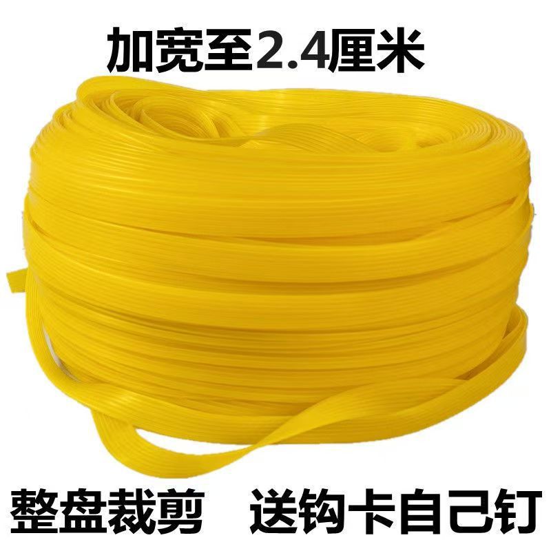 实心牛筋绑带弹力绳捆绑带货带行李松紧绳快递篷布绳皮筋酒缸封口