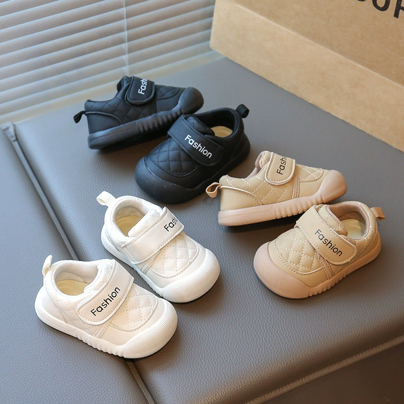 2025 новая новая детская обувь мягкая подошва механическая обувь детская мягкая подошва мужская и женская обувь одиночная обувь для малышей
