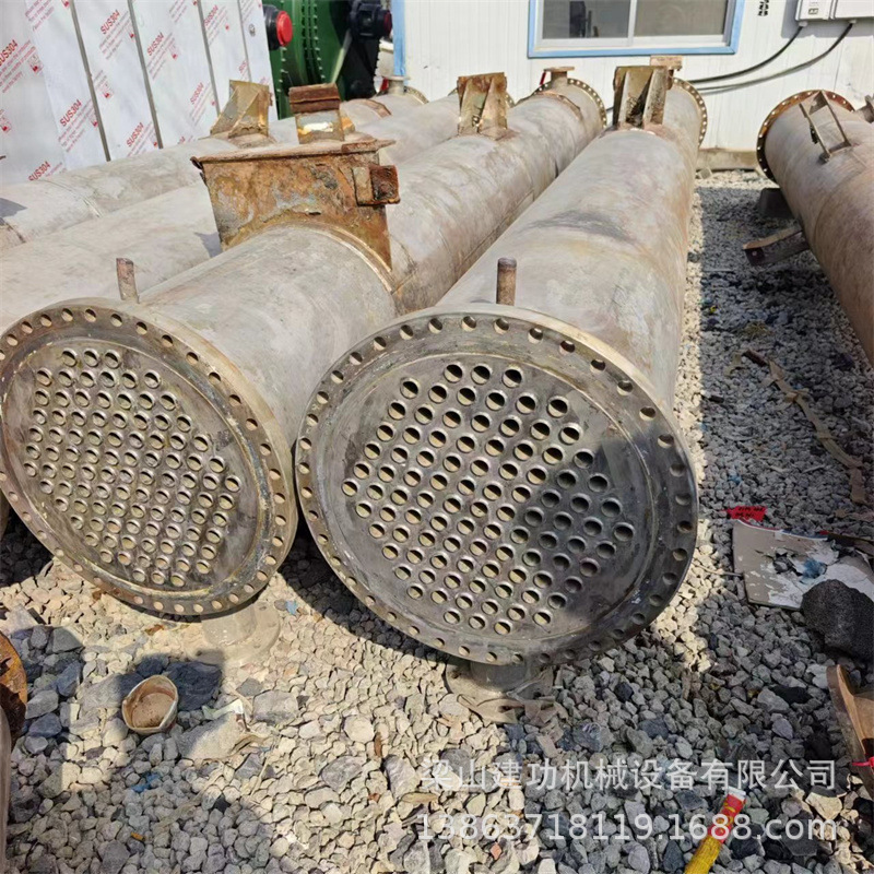 二手不锈钢列管冷凝器 蒸汽对流管式换热器 钛材冷却器 回收