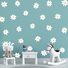 尚易SP-S0100白色花卉儿童房墙面装饰墙贴自粘客厅美化厂家墙贴纸