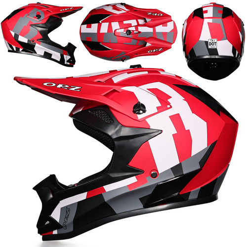 Orz Off-road Cycling Helmet for Men and Women, O'Neil Rally Helmet, Large Size, Mountain Bike Ventilated Off-road Helmet