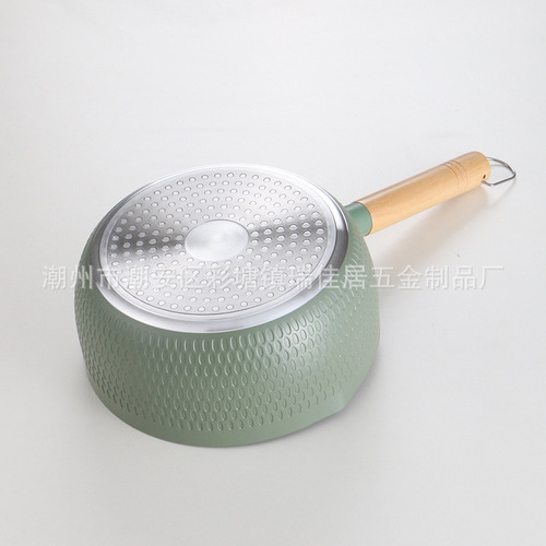 Southeast Asian aluminum ramen pot commercial instant noodle pot pasta soup pot non-stick aluminum sukiyaki pan