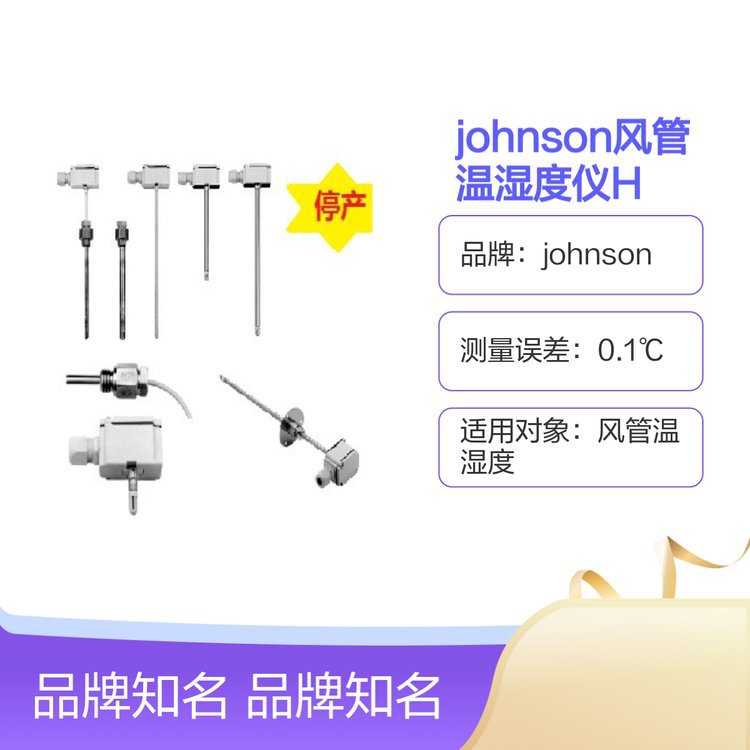johnson风管温湿度仪HT-9003-UD1 数显精度0.1℃