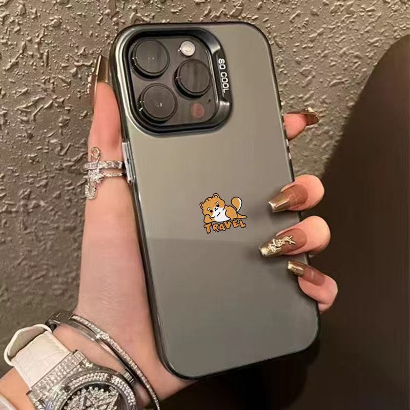 Color plateado concha-negro-gato patrón SER234