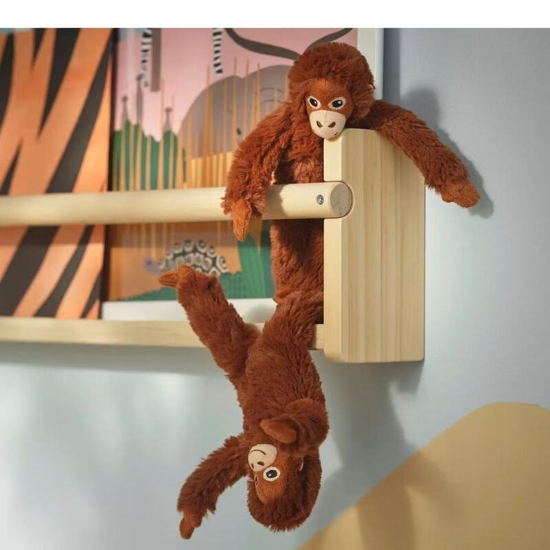 Creative Gorilla and Long-Armed Ape Plush Toys for Children, Monkey Figurines, Doll Gifts