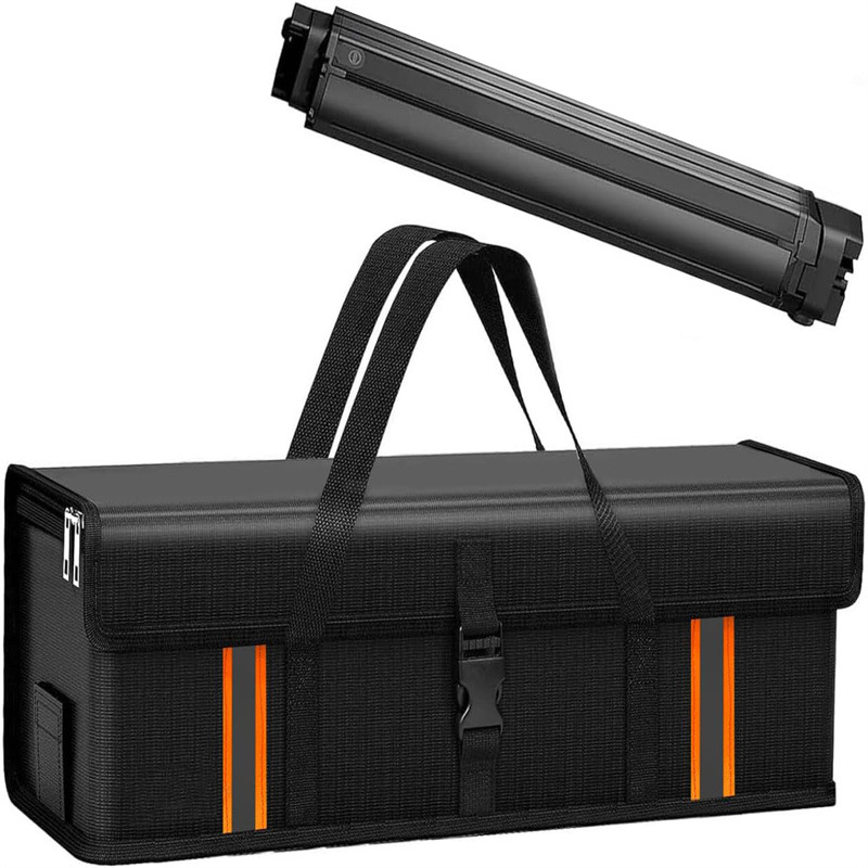 电动车自行车锂电池防火防爆袋多功能安全耐高温收纳阻燃保护袋包