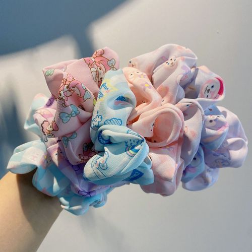 New Sanrio large intestine hair band colorful boutique fresh cinnamon dog student headband sweet star dew hair accessories