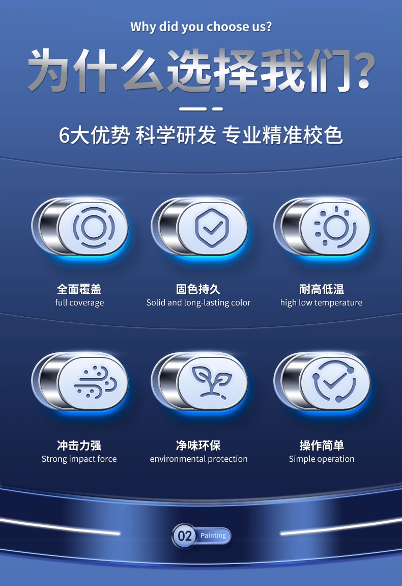 Dark blue, light blue, sky blue hand-applied spray paint for furniture, electric vehicles, tricycles, bicycles, color change, rust-proof paint can