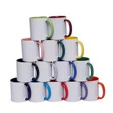 �S��ֱ�N�Ȳʲʰ��R�˱��մɱ�11oz�T�ӱ�ӡ��logo��Ƭ���֏V��Y