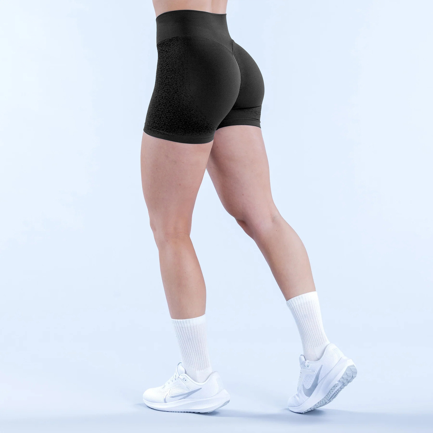 Pantalones de gimnasio de cintura alta sin costura, pantalones de gimnasio de cintura alta, pantalones de gimnasio de cadera alta, pantalones de yoga de gimnasio de correr