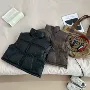 立领秋冬季男女新款棉马甲