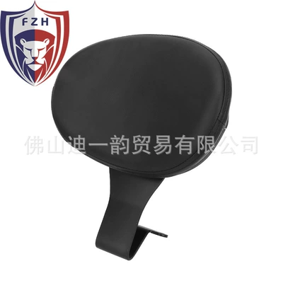 modified driver backrest black – Motorcycle cushion - section-b-without-nails
