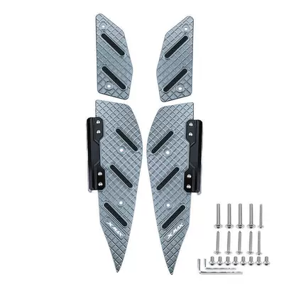Foot Pads, Thickened Footrests, Motorcycle pedals - standard-titanium