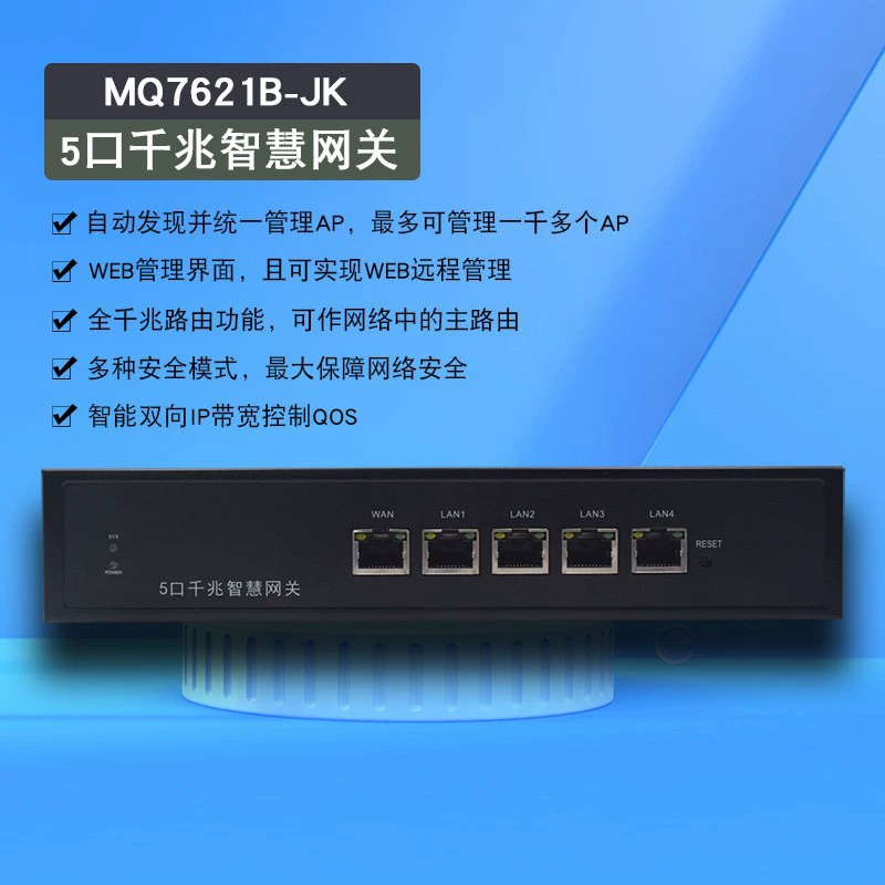 Gigabit AC Manager 5-портовый маршрутизатор с гигабитными портами для управления точками доступа в стене или потолке, Wi-Fi покрытие, умный шлюз