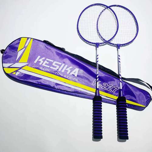 Slip-resistant adult beginner durable offensive split Coska badminton racket, supports one-piece dropshipping
