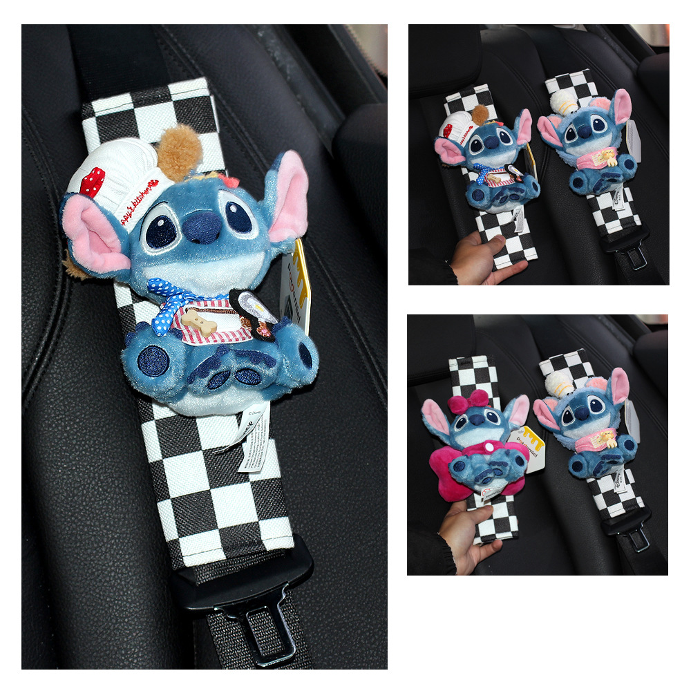 Funda Protectora para Cinturón de Seguridad Poliéster Decorativo para Auto image 5
