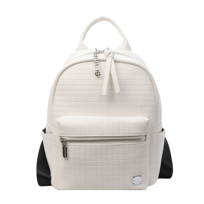 Spring 2024 Fresh and Sweet Daily Matching PU Women's Backpack_voghion.com