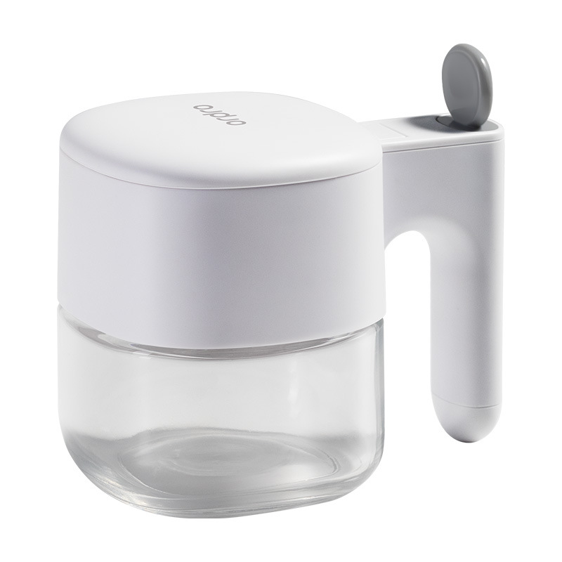 Ordpro caja de condimento autoabierta bandeja de condimento de almacenamiento de cocina doméstica tanque de sal tanque de condimento combinación de almacenamiento de botella de condimento