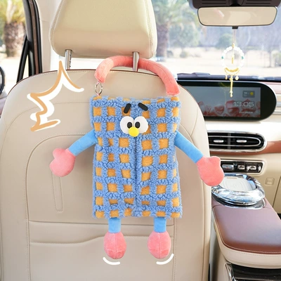 Car tissue box/set Cute Little Monster Car Tissue Box