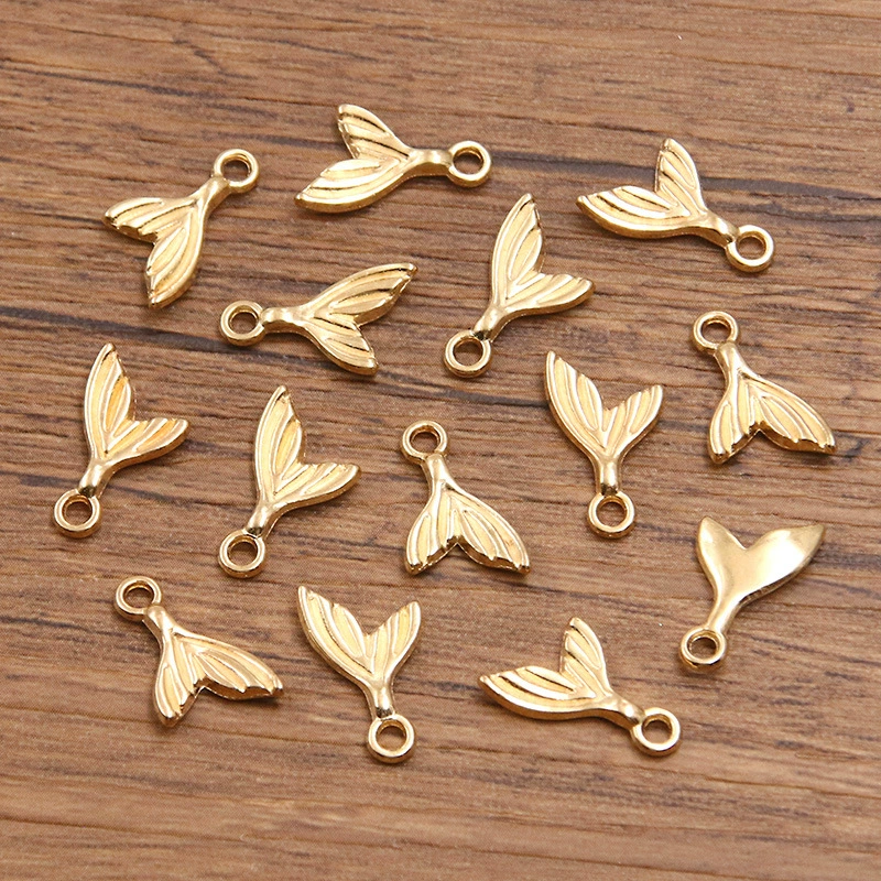 Ювелирные подвески из сплава huan, 10 шт. KC gold, морская тематика: морская звезда, ракушка, рыба