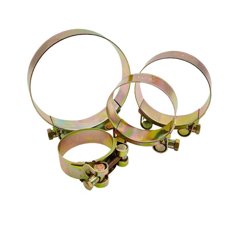 Euro hierro galvanizado fuerte abrazadera de abrazadera