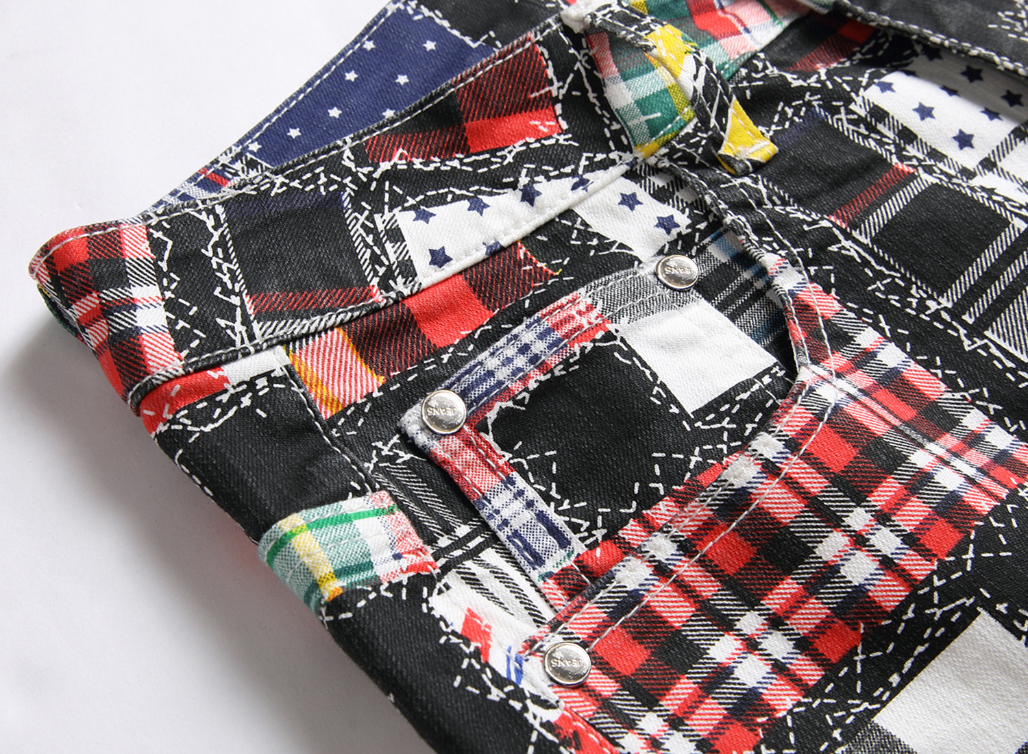 Jeans slim fit uomo pantalone a gamba dritta denim di tendenza_voghion.com