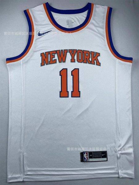Hot press Knicks 11 white