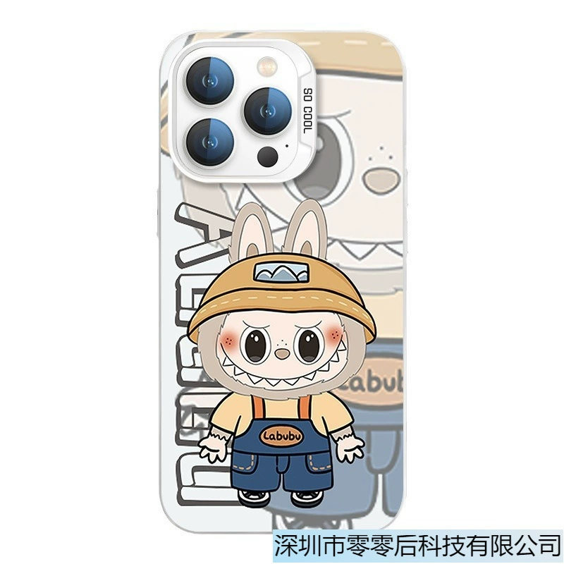 Применение Apple 13/14/15promax милый мультяшный пара Huawei OPPO Apple маленький Labubu