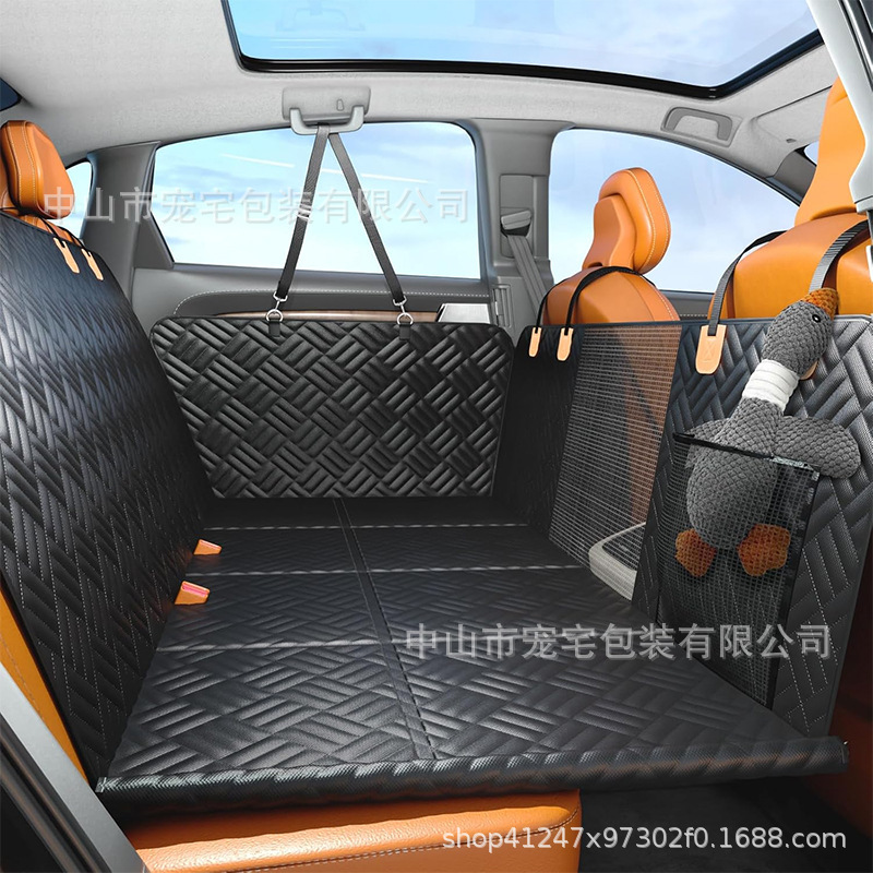 2025 Amazon 人気の耐荷重拡張車ペットマット車の後部座席耐荷重犬カーマット|undefined