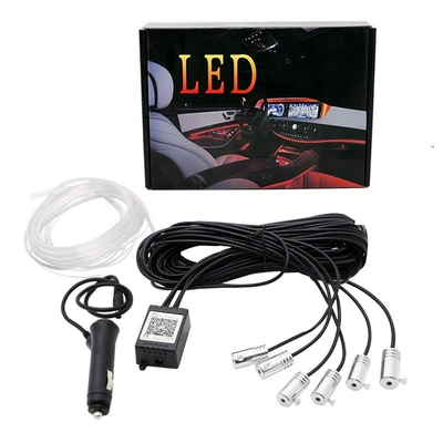 mobile phone APP remote control atmosphere | Other lights - one-to-six-with-8-meters-of-optical-fiber