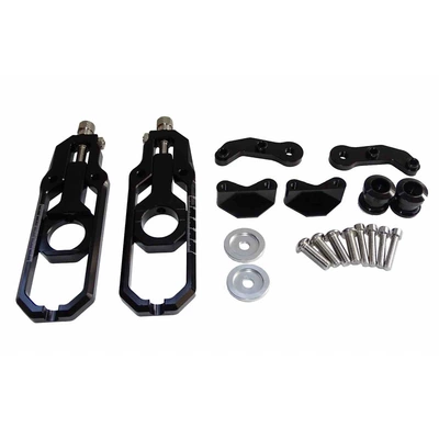 Suitable for Suzuki Gsxr 600 750 2011-2026 Rear Swingarm Chain Adjuster (Motorcycle frame) - black