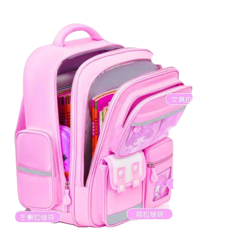 Cartoon school bag, children's backpack lightweight, spine protection, 6-12 years