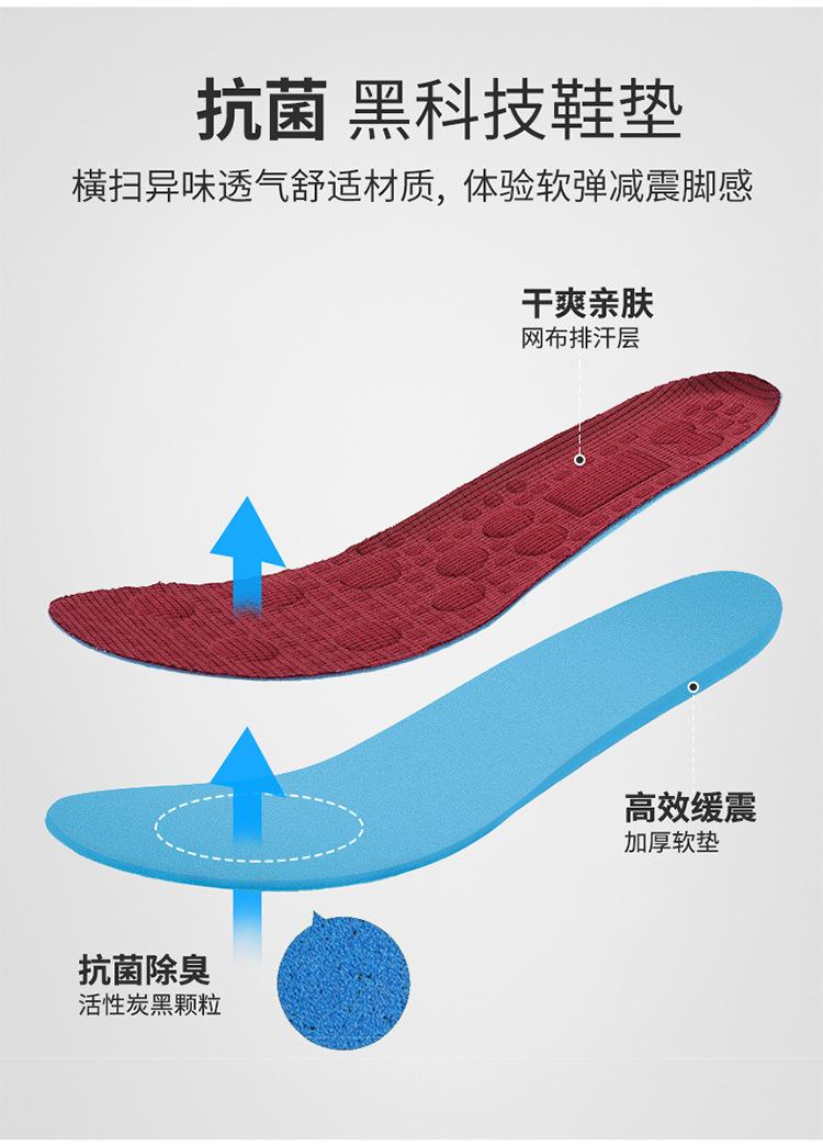 足力官网老人鞋夏季透网户外运动鞋轻便防滑软底健步鞋老年鞋详情38