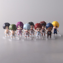 9款黑子篮球手办 动漫卡通黑子火神大我紫原敦黄濑公仔玩具摆件