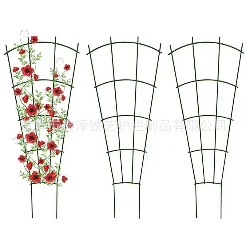 Plant Floor Climbing Rack European Style Flower Rack Outdoor Gardening Floor-Standing Rose Green Rose Green Plant Support Rod Cross-Border Field