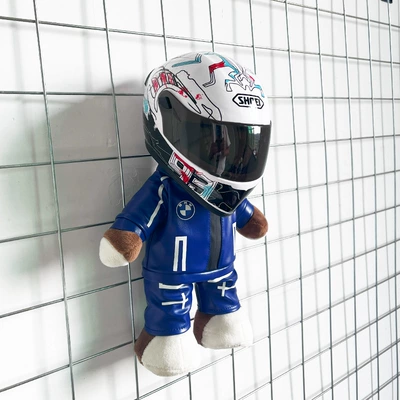 Machine Repair Motorcycle Tail – Motosiklet dəbilqələri - height-28cm-navy-blue-bm-blue-bear-shoei-green-ant-upgraded-tail