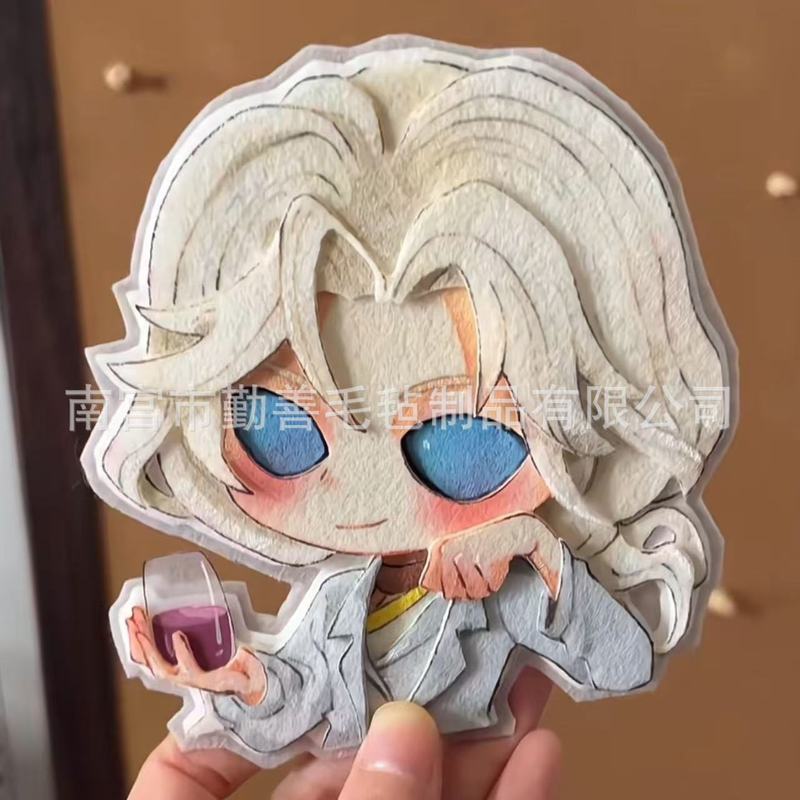 卸売り第五人格同人周辺ルカ預言者不織布ストラップキーホルダー手作り高颜値装飾|undefined