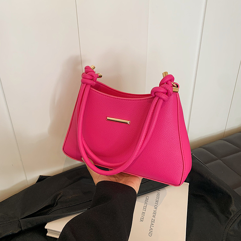 高级感手提腋下小方包包女2024新款时尚单肩包跨境质感斜挎包