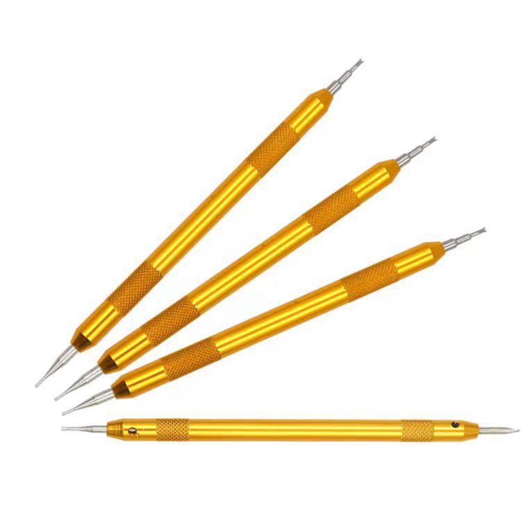 修表工具 表带安装拆卸器材 多功能两头可换小黄双头生耳批换表带